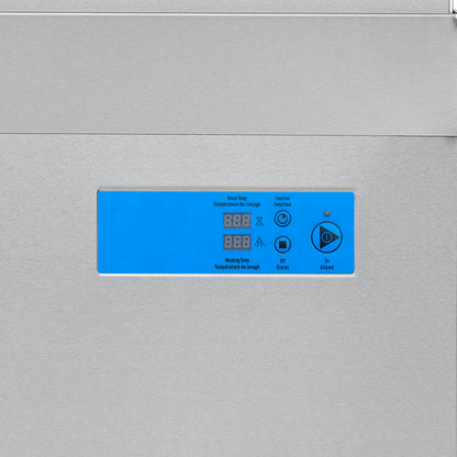 Forno Commerciale 31-Inch Commercial Hood Dishwasher, 1-Phase/3-Phase Compatible