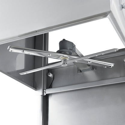 Forno Commerciale 31-Inch Commercial Hood Dishwasher, 1-Phase/3-Phase Compatible