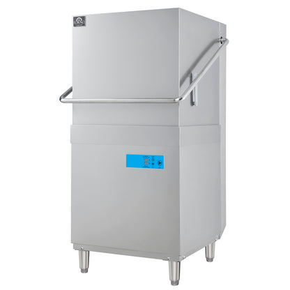 Forno Commerciale 31-Inch Commercial Hood Dishwasher, 1-Phase/3-Phase Compatible