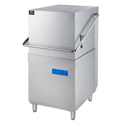 Forno Commerciale 31-Inch Commercial Hood Dishwasher, 1-Phase/3-Phase Compatible