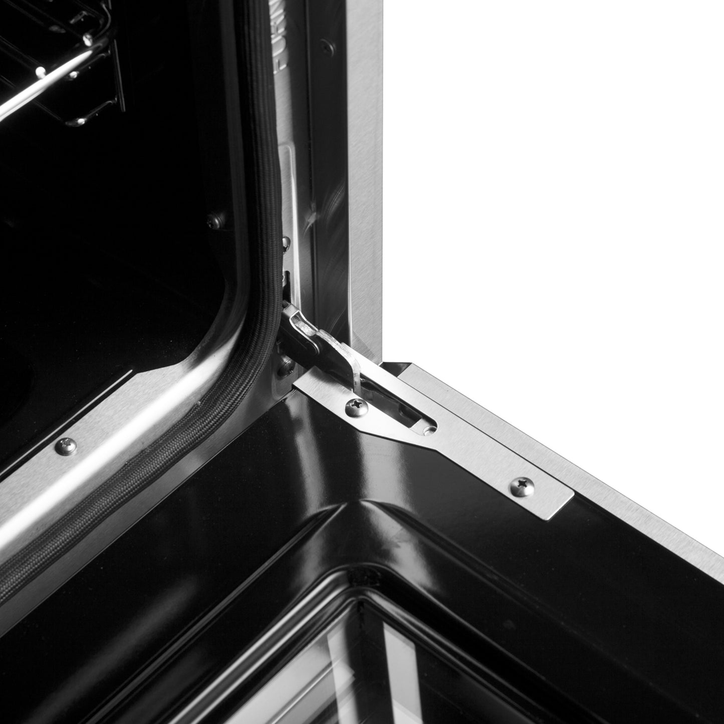 Forno Marco 36-Inch Dual Fuel Range, Stainless Steel, 6 Burners, 67,000 BTU, True Convection Oven, Energy Efficient