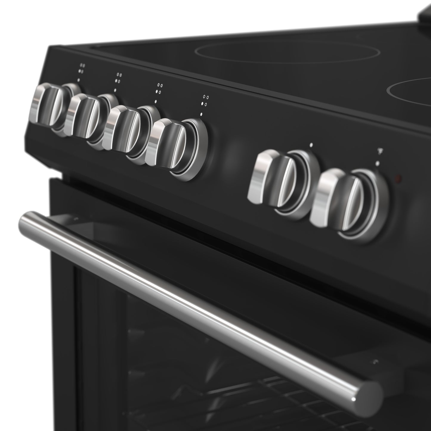 Forno Leonardo Espresso 30-Inch Black Electric Range, True Convection, Energy Efficient