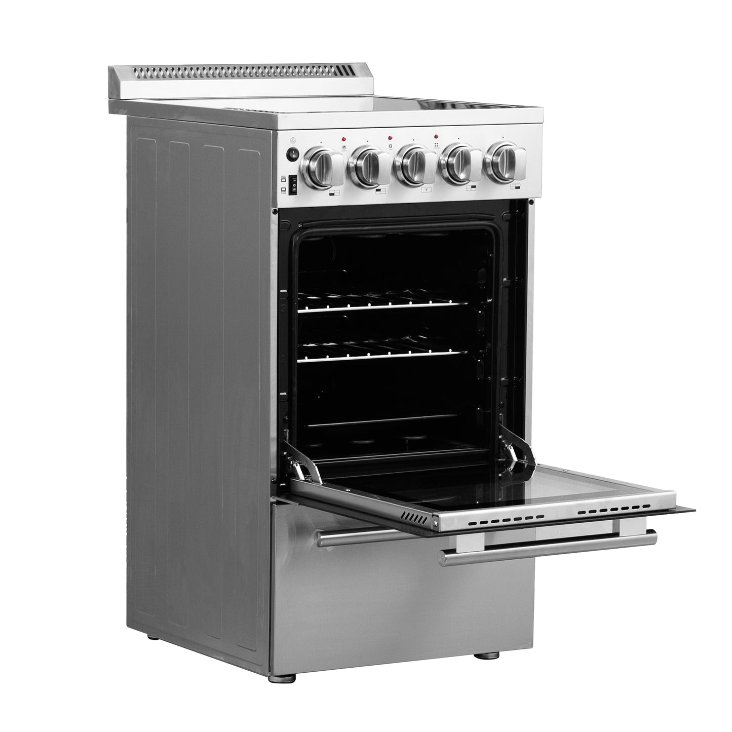 Forno Pallerano 20-Inch Freestanding Electric Range, Canada Version, Plug and Cord Included