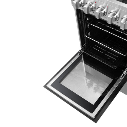 Forno Pallerano 20-Inch Freestanding Electric Range, Canada Version, Plug and Cord Included