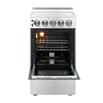 Forno Pallerano 20 Inch Freestanding Electric Range, Compact Design