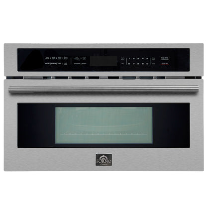 Forno Oliena 30-Inch Compact Oven and 1000 Watt Microwave, 1.6 cu.ft, Convection Oven