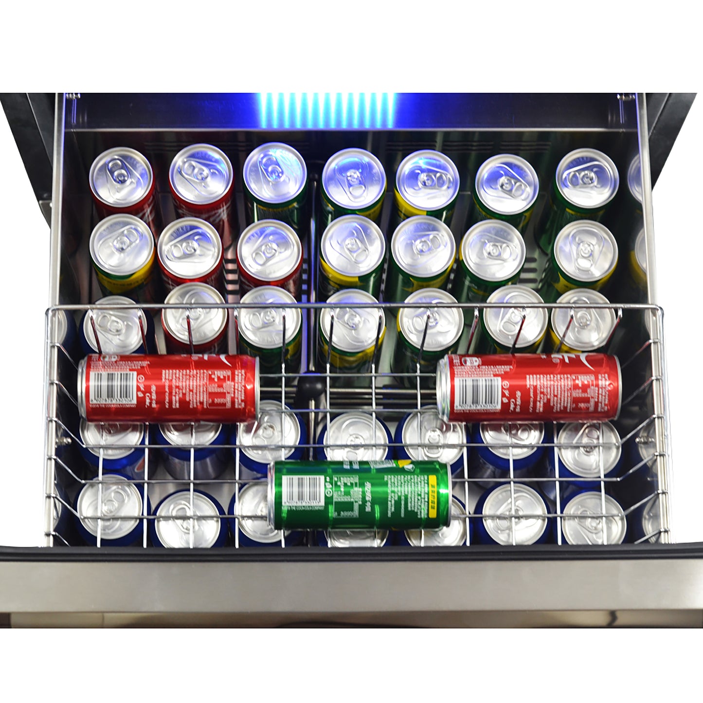 Forno Azienda 24-Inch Dual Temperature Zone Wine Cooler, Up to 108 Bottles, Two Refrigerated Drawers, Adjustable Temperature Zones, Energy Efficient